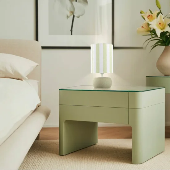 CANDEEIRO DE MESA EM CERÂMICA VERDE E14 27 CM ZAIRE 2