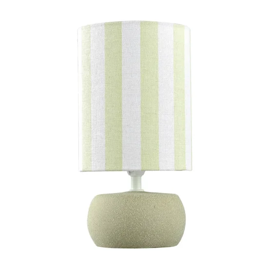 CANDEEIRO DE MESA EM CERÂMICA VERDE E14 27 CM ZAIRE