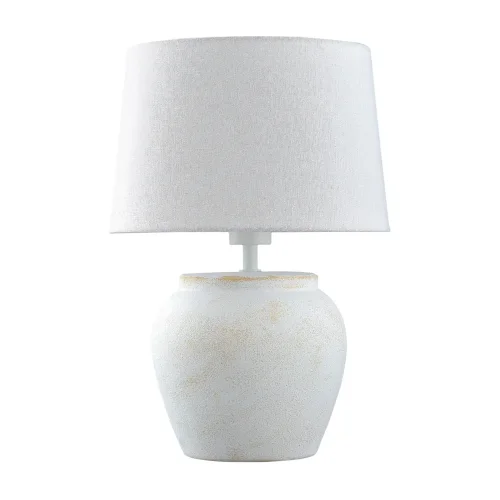 CANDEEIRO DE MESA EM CERÂMICA BRANCA E27 AYLA