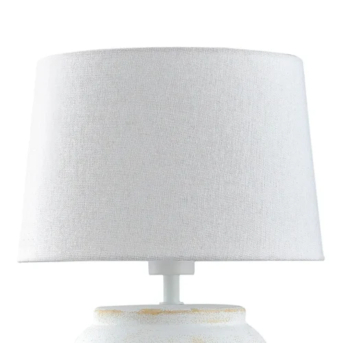 CANDEEIRO DE MESA EM CERÂMICA BRANCA E27 AYLA