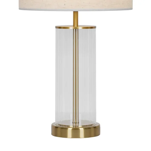 CANDEEIRO DE MESA METAL LATÃO E27 50CM NEREYA