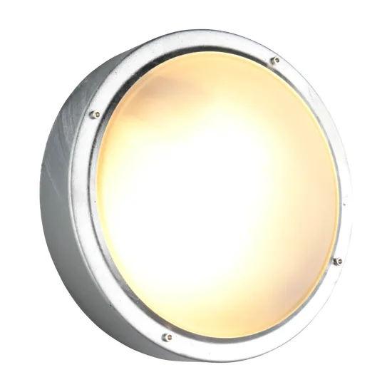 APLIQUE EXTERIOR E27 METAL ZINCO IP54 BASILIO