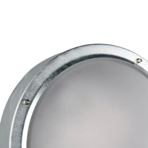 APLIQUE EXTERIOR E27 METAL ZINCO IP54 BASILIO