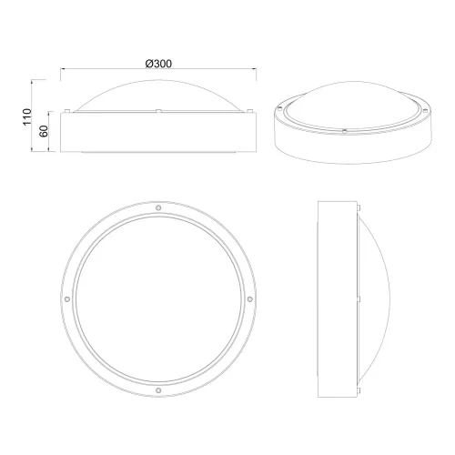 APLIQUE EXTERIOR E27 METAL ZINCO IP54 BASILIO