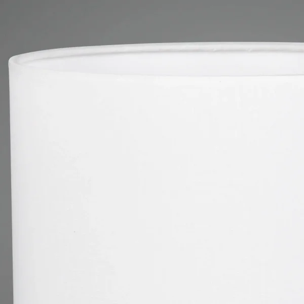 CANDEEIRO DE MESA EM CERÂMICA PRATEADA E27 MIRIEL