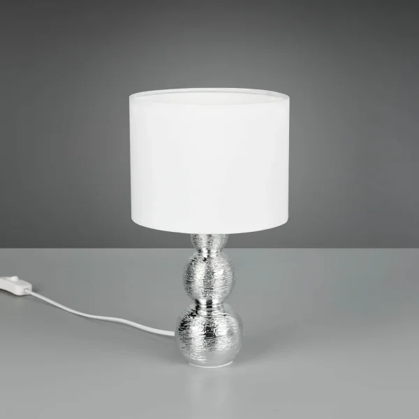 CANDEEIRO DE MESA EM CERÂMICA DOURADA E27 MIRIEL