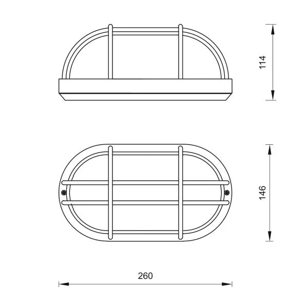 APLIQUE DE EXTERIOR E27 METAL ZINCO IP44 LILAC