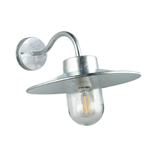 APLIQUE EXTERIOR E27 METAL ZINCO IP44 NERINE 2
