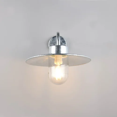 APLIQUE EXTERIOR E27 METAL ZINCO IP44 NERINE