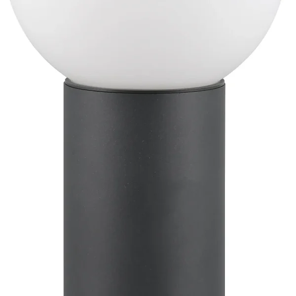 BALIZA EXTERIOR E27 ALUMÍNIO ANTRACITE IP44 40CM LAUREL