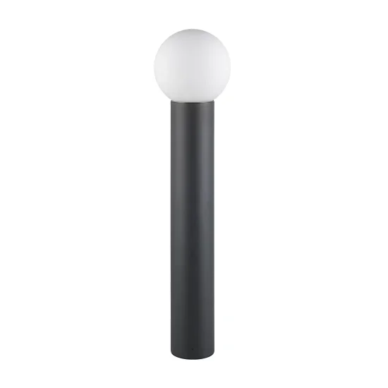 BALIZA EXTERIOR E27 ALUMÍNIO ANTRACITE IP44 80CM LAUREL 2