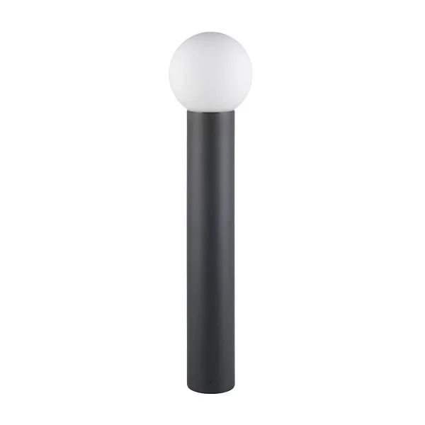 BALIZA EXTERIOR E27 ALUMÍNIO ANTRACITE IP44 80CM LAUREL