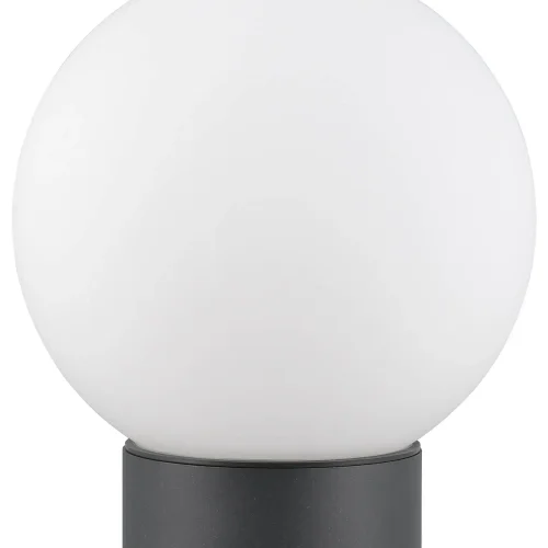 BALIZA EXTERIOR E27 COM SENSOR ALUMÍNIO ANTRACITE IP44 40CM LAUREL