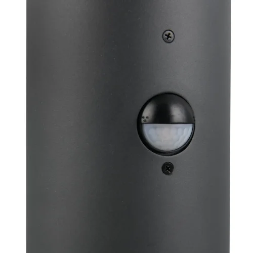 BALIZA EXTERIOR E27 COM SENSOR ALUMÍNIO ANTRACITE IP44 80CM LAUREL