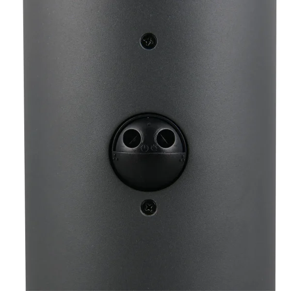BALIZA EXTERIOR E27 COM SENSOR ALUMÍNIO ANTRACITE IP44 80CM LAUREL