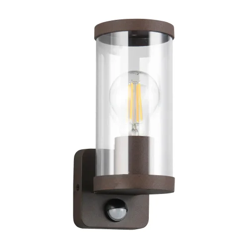 APLIQUE EXTERIOR E27 COM SENSOR ALUMÍNIO OXIDO IP44 DANDELION