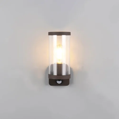 APLIQUE EXTERIOR E27 COM SENSOR ALUMÍNIO OXIDO IP44 DANDELION