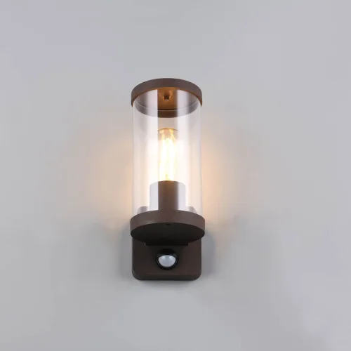 APLIQUE EXTERIOR E27 COM SENSOR ALUMÍNIO OXIDO IP44 DANDELION