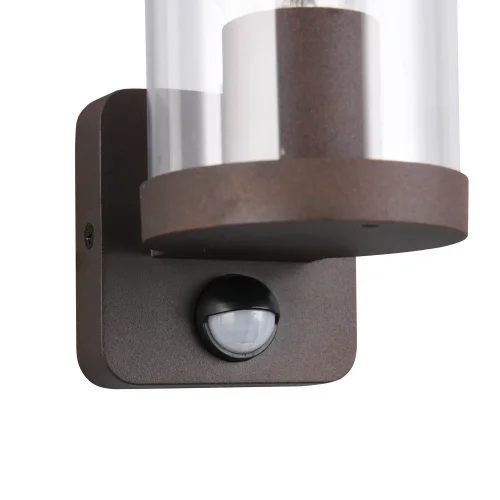 APLIQUE EXTERIOR E27 COM SENSOR ALUMÍNIO OXIDO IP44 DANDELION