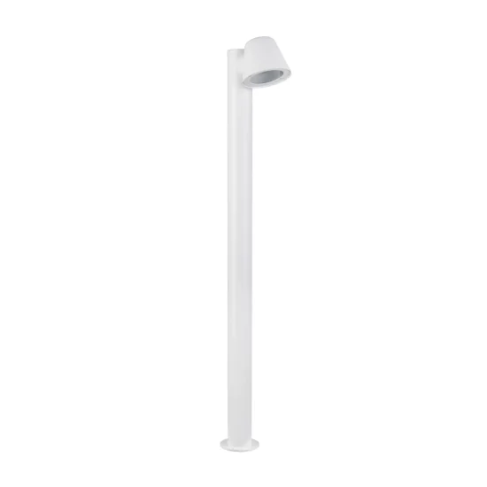 CANDEEIRO DE PÉ EXTERIOR GU10 BRANCO MATE 100CM IP44 MOSSEN 2