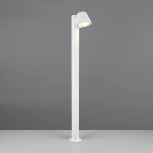 CANDEEIRO DE PÉ EXTERIOR GU10 BRANCO MATE 100CM IP44 MOSSEN