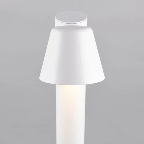 CANDEEIRO DE PÉ EXTERIOR GU10 BRANCO MATE 100CM IP44 MOSSEN