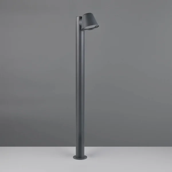CANDEEIRO DE PÉ EXTERIOR GU10 ANTRACITE 100CM IP44 MOSSEN