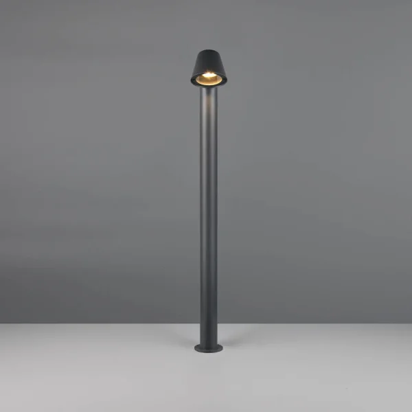 CANDEEIRO DE PÉ EXTERIOR GU10 ANTRACITE 100CM IP44 MOSSEN