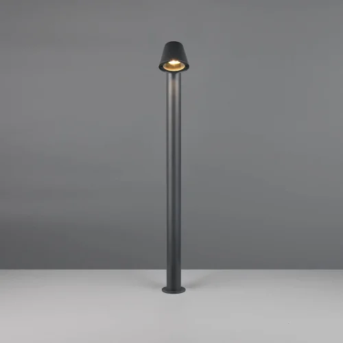 CANDEEIRO DE PÉ EXTERIOR GU10 ANTRACITE 100CM IP44 MOSSEN