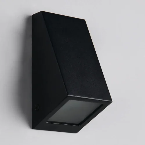 APLIQUE EXTERIOR GU10 IP44 PRETO BIDENS