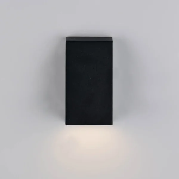 APLIQUE EXTERIOR GU10 IP44 PRETO BIDENS