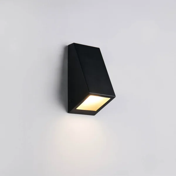 APLIQUE EXTERIOR GU10 IP44 PRETO BIDENS