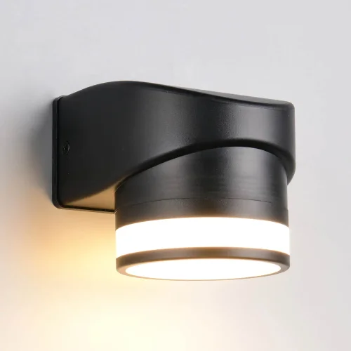 APLIQUE EXTERIOR GX53 10W 4000K IP44 PRETO CELANDINE