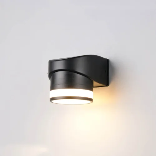 APLIQUE EXTERIOR GX53 10W 4000K IP44 PRETO CELANDINE