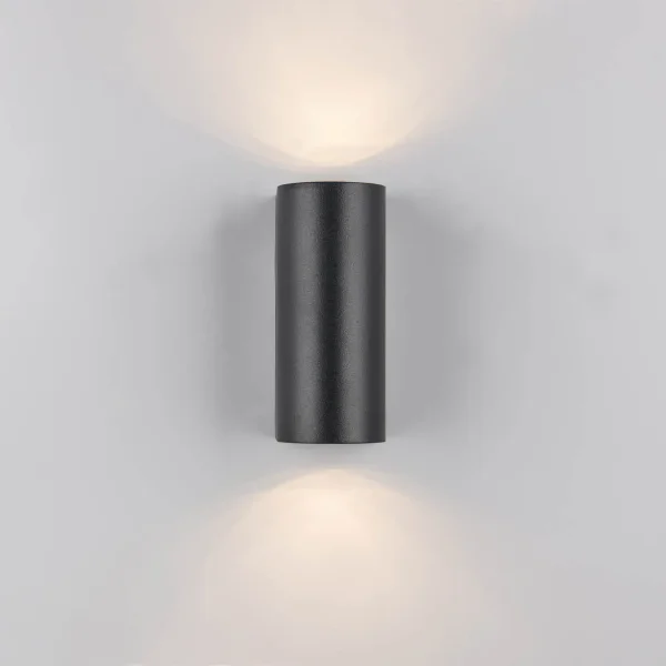APLIQUE EXTERIOR 2 LUZES GU10 IP44 CILÍNDRICO STEVIA