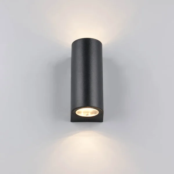 APLIQUE EXTERIOR 2 LUZES GU10 IP44 CILÍNDRICO STEVIA
