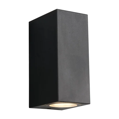 APLIQUE EXTERIOR 2 LUZES GU10 IP44 QUADRADO STEVIA
