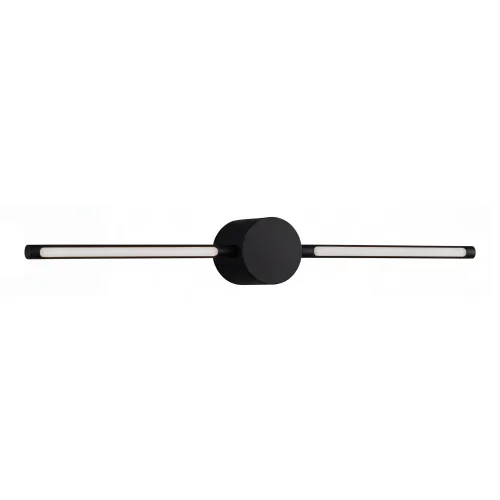 CANDEEIRO DE PAREDE BANHO LED 15W CCT C/ROTAÇÃO PRETO IP44