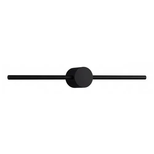 CANDEEIRO DE PAREDE BANHO LED 15W CCT C/ROTAÇÃO PRETO IP44