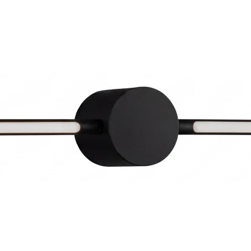 CANDEEIRO DE PAREDE BANHO LED 15W CCT C/ROTAÇÃO PRETO IP44