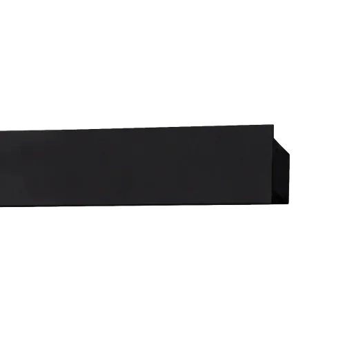 APLIQUE DE PAREDE CASA DE BANHO LED 10W CCT PRETO IP44 43 CM
