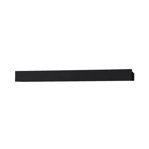 APLIQUE DE PAREDE CASA DE BANHO LED 20W CCT PRETO IP44 79 CM