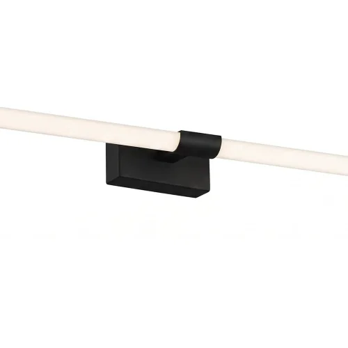 APLIQUE DE PAREDE CASA DE BANHO LED 20W 4000K PRETO IP44 60CM