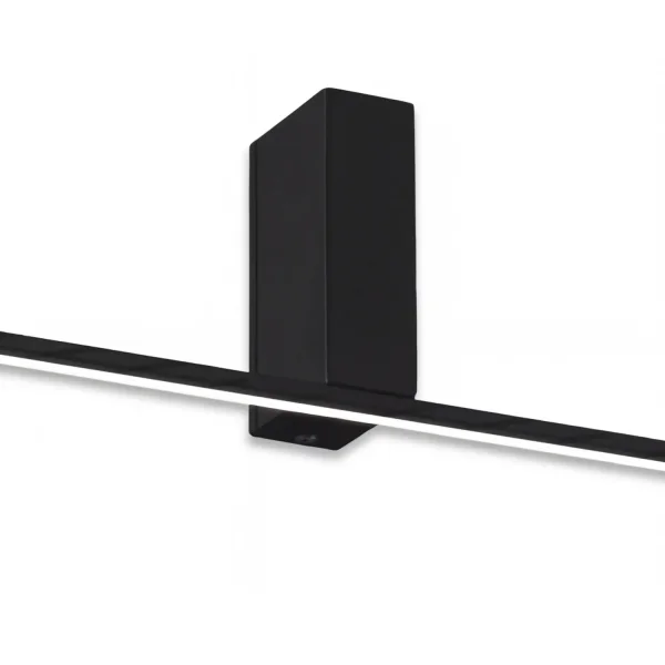 APLIQUE DE CASA DE BANHO LED 20W 4000K IP44 PRETO