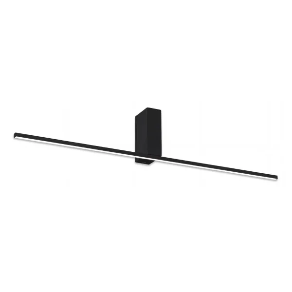 APLIQUE DE CASA DE BANHO LED 20W 4000K IP44 PRETO