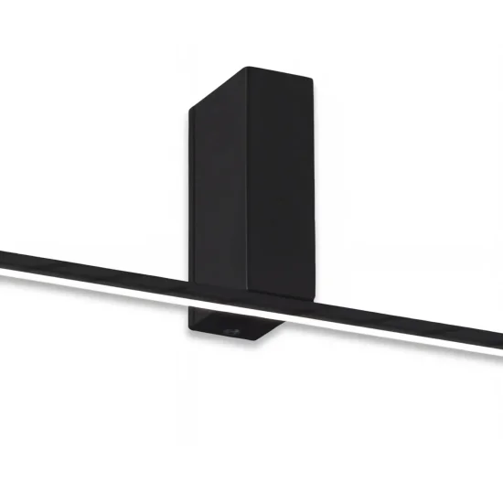 APLIQUE DE CASA DE BANHO LED 10W 4000K IP44 PRETO 2