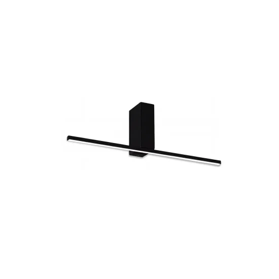 APLIQUE DE CASA DE BANHO LED 10W 4000K IP44 PRETO