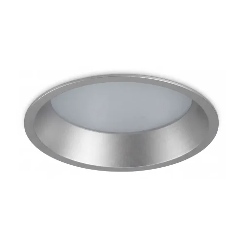 DOWNLIGHT LED SMD 18W 3000K 22CM IP20 CINZA