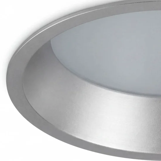 DOWNLIGHT LED SMD 18W 4000K 22CM IP20 CINZA 2