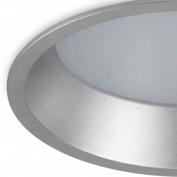 DOWNLIGHT LED SMD 24W 3000K 22CM IP20 GRIS